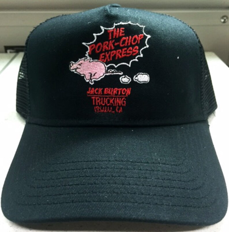 The Pork Chop Express trucker cap Big Trouble In Little China Etsy