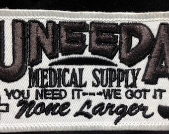 Uneeda Medical Supply patch Return Of The Living Dead zombie movie