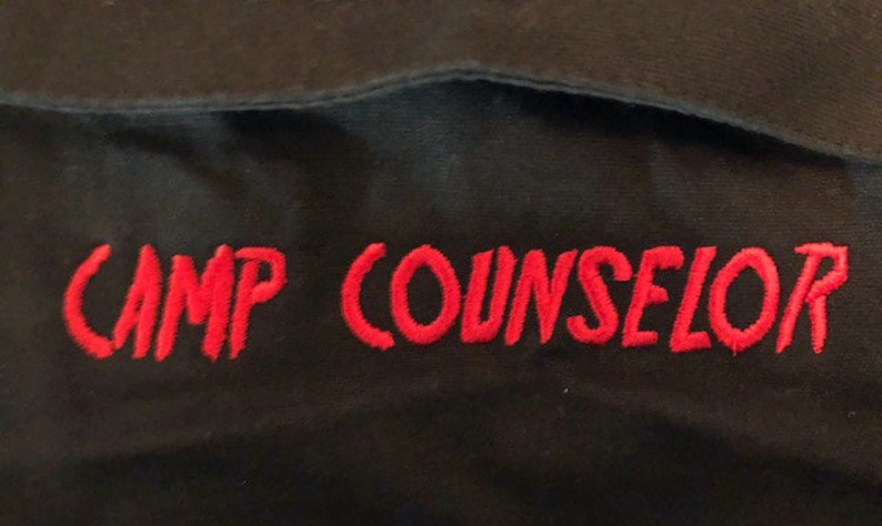 Camp Crystal Lake Camp Counselor knapsack Jason Voorhees