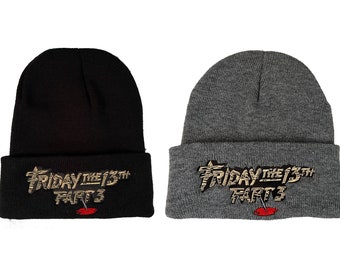 Friday The 13th Part III beanie