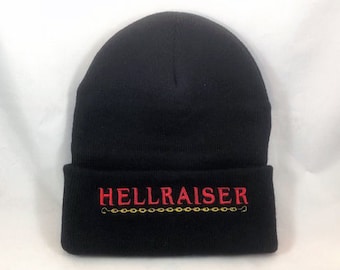 Hellraiser beanie Clive Barker Pinhead 80's horror