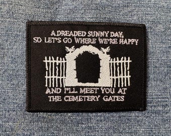 The Smiths Cemetery Gates Aufnäher