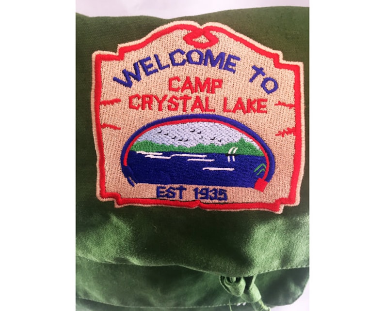 Camp Crystal Lake Camp Counselor knapsack Jason Voorhees