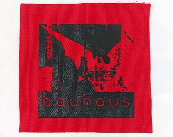 Bela Lugosi's Dead canvas patch Bauhaus