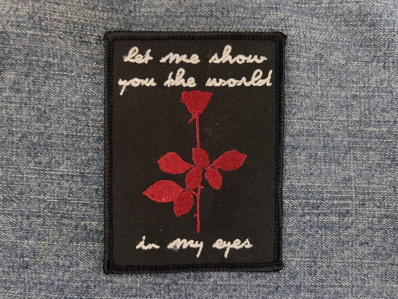 Depeche Mode World In My Eyes patch image 1