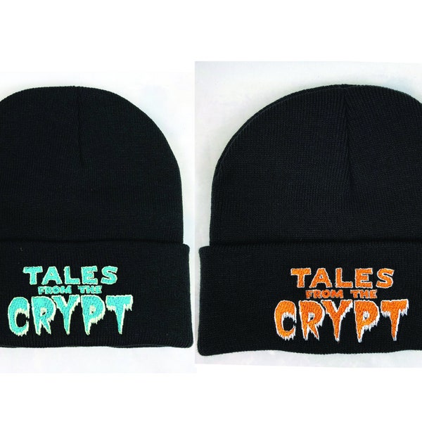 Tales From The Crypt beanie Cryptkeeper horror comics horror tv show