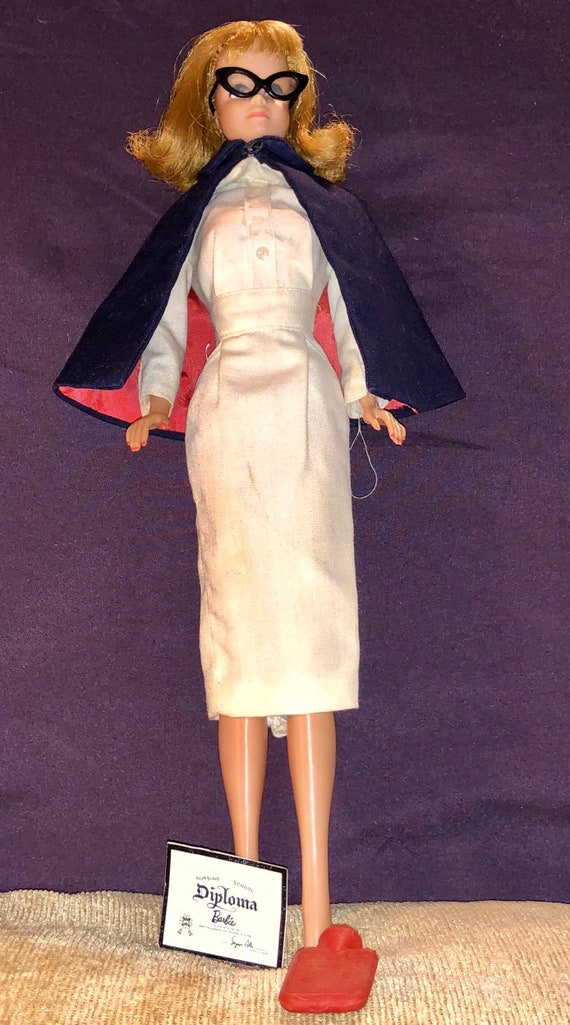 vintage barbie nurse outfit