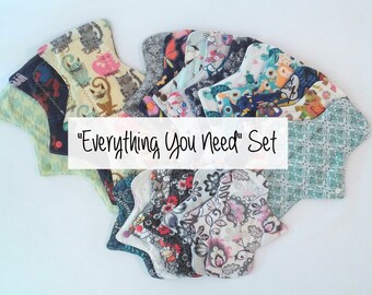 Cozy Cloth "Everything You Need" Set - Cloth Menstrual Pads
