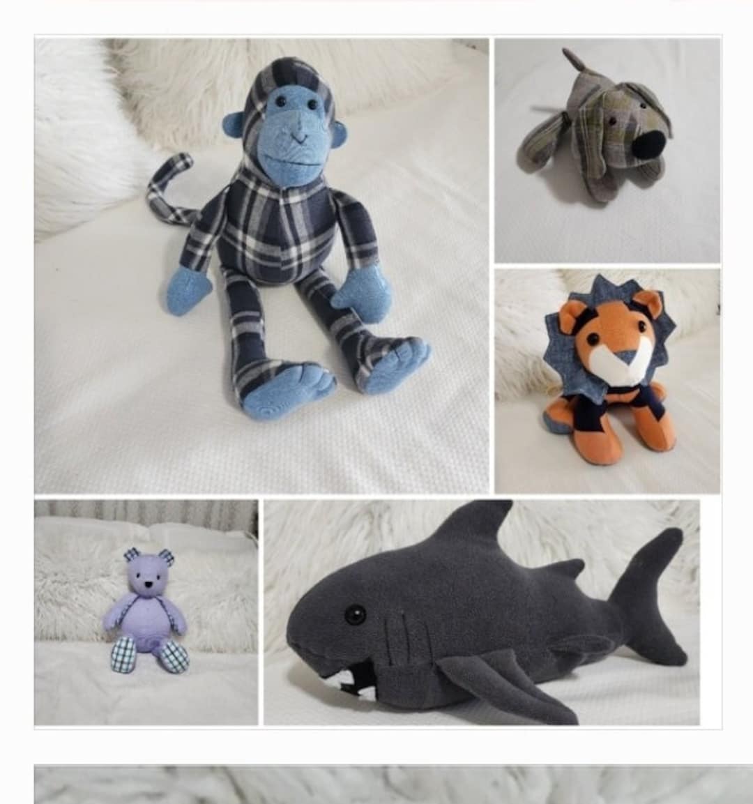 Custom Memory Animals Personalized Memory Animal From Loved Ones Clothing Personalized ...