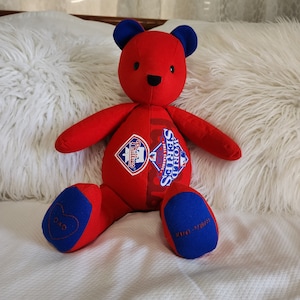 One Tee shirt Memory bear from stretchy clothing bear from tee bear memorial gift from t-shirt teddy bear keepsake