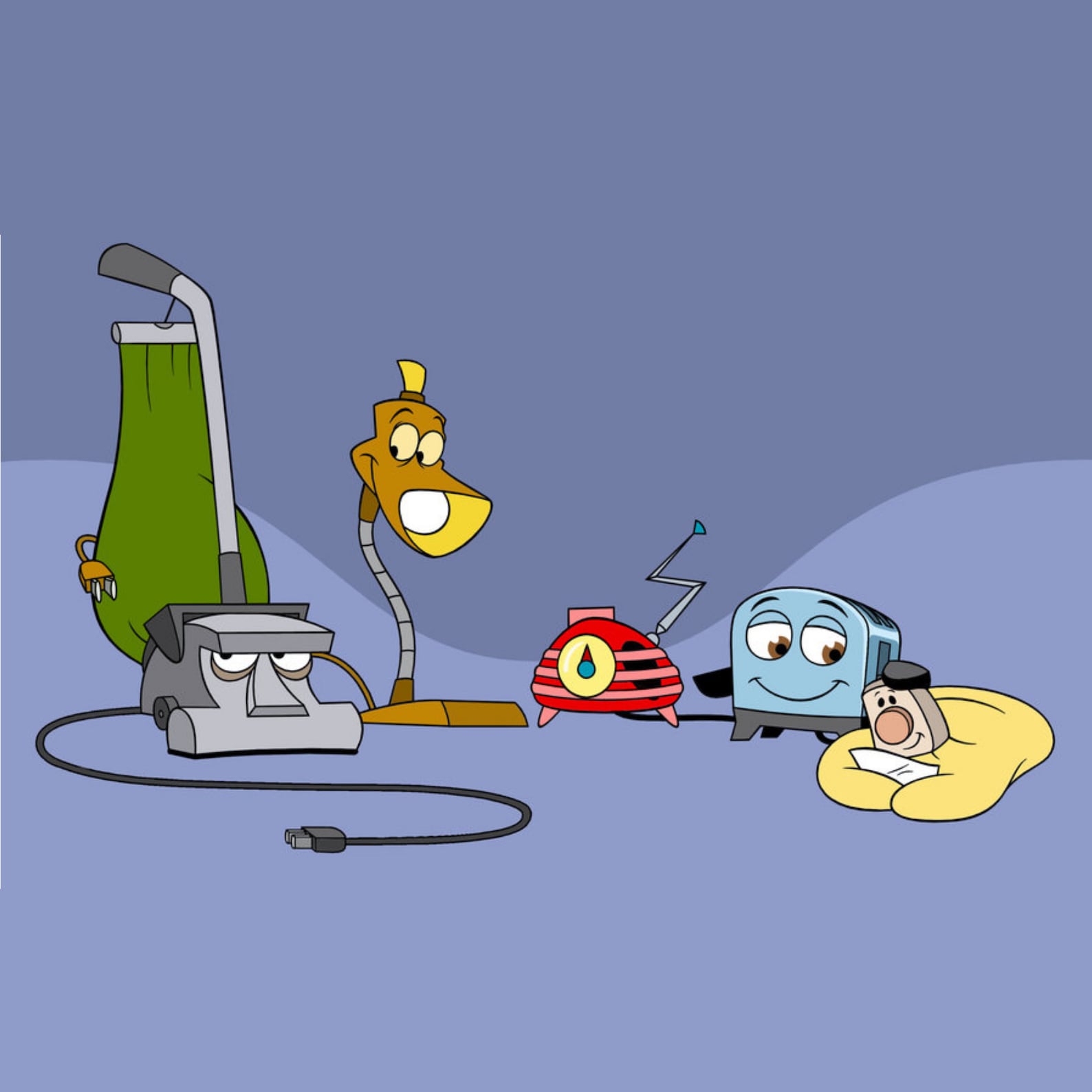 Brave Little Toaster Movie Kirby Vacuum 3D printing STL file Etsy