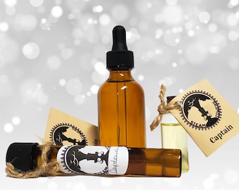 SALE! Steampunk Pirate Scented Beard and Hair Oil