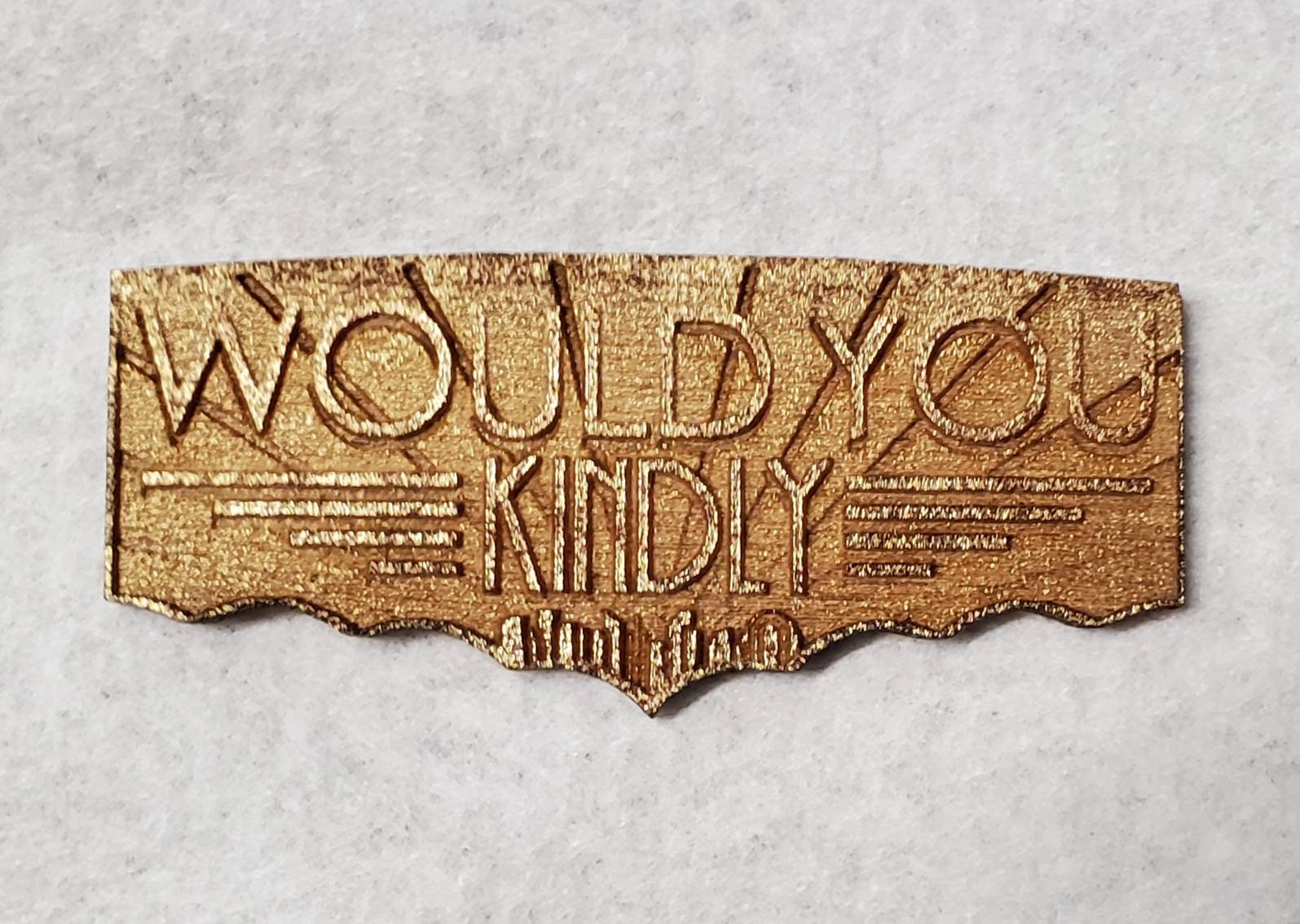 Would You Kindly Bioshock Inspired Gamer Pins Would You Kindly Bioshock Inspired Gamer Pins