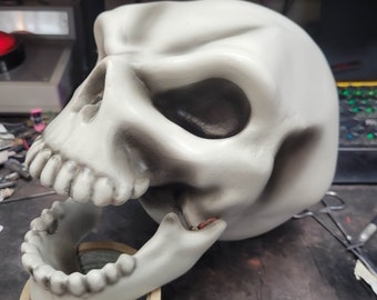 Walmart Exclusive: Scary Plastic Face Shining Skull Mouth