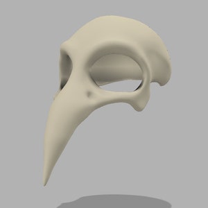 Fichier d’impression 3D pour Crow Skull Helmet (comme on le voit sur tik tok)