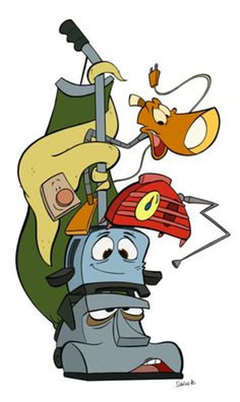 Brave Little Toaster Whole Set Group 3D Printing STL File Etsy