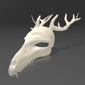 Digital Download Only* Wendigo Skull helmet STL file for 3d printing
