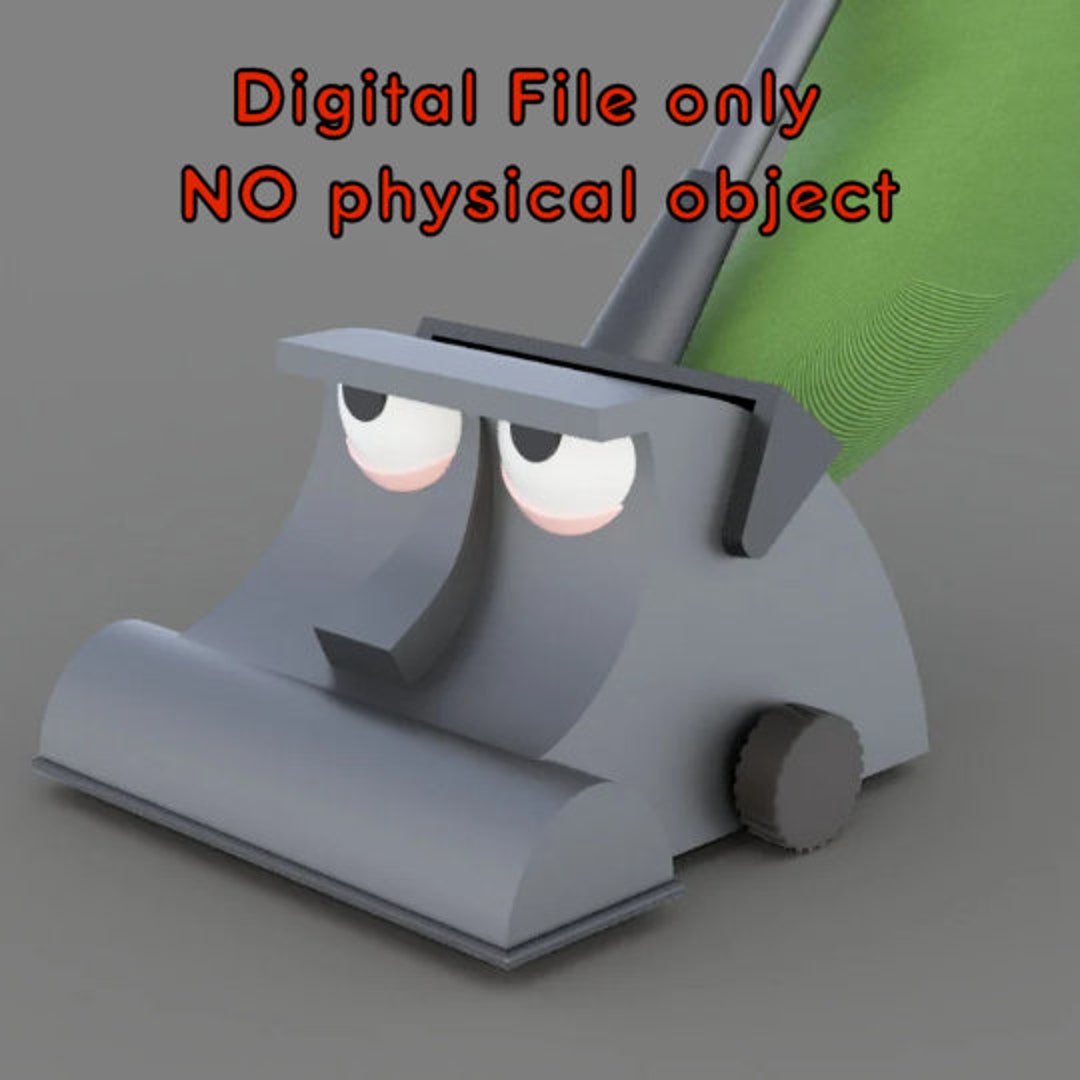 Brave Little Toaster Movie Kirby Vacuum 3D Printing STL File Etsy