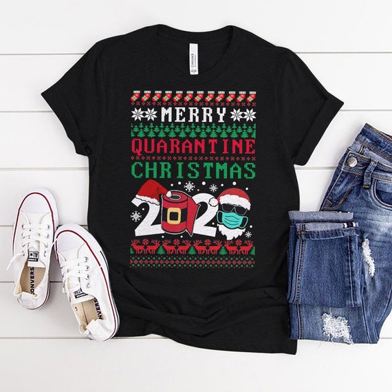 Merry quarantine christmas pajamas Clearance