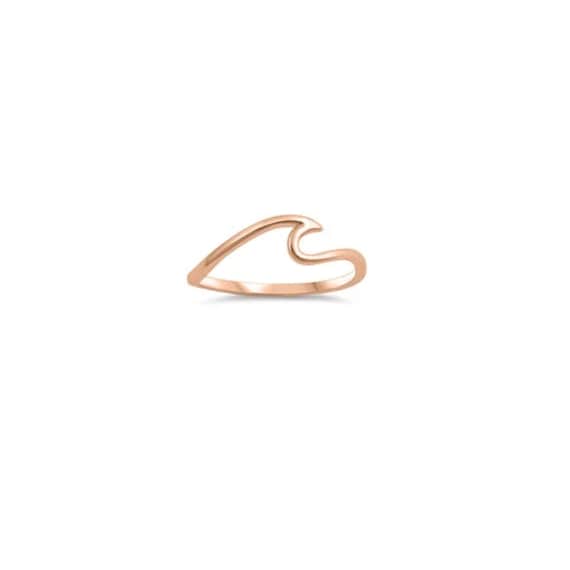 Lil rose shop gold wave ring
