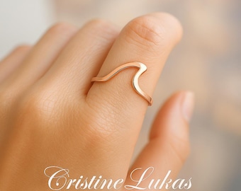 Gold Rush Rose Gold Wave Pack Pura Vida 10K, 14K Or 18K Solid Gold