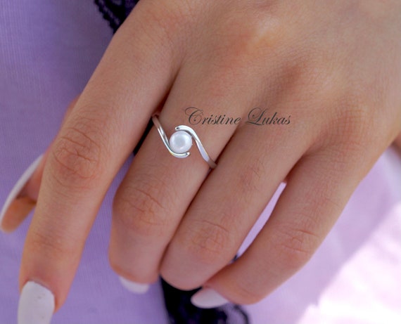 LAYLA RING – pearl | Rings for girls, Pearl ring, Ring collections