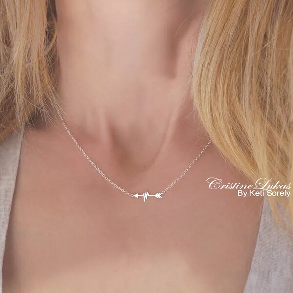 Gold Arrow Necklace Etsy