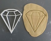 Diamond cookie cutter, 3D printed