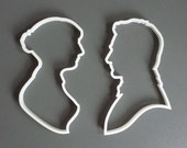 Pride and Prejudice cookie cutter set , 3D printed
