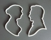 Pride and Prejudice cookie cutter set , 3D printed