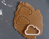 Cloud cookie cutter, 3D printed