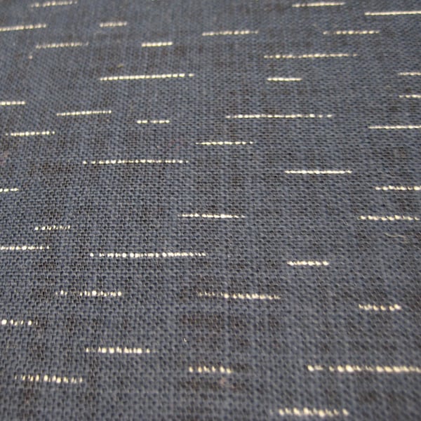 Robert Kaufman Sevenberry Nara Homespun Japanese Indigo Fabric 100% Cotton Abstract Lines