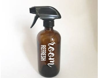 room refresh  label decal (bottle not included)