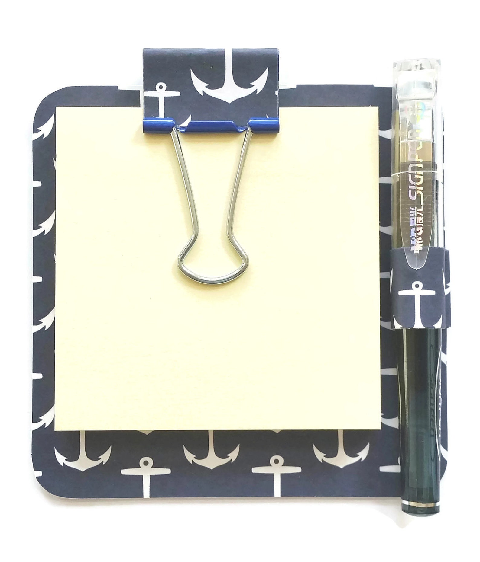Anchor Notepad Holder Sticky Notes Holder Desk Accessories Etsy