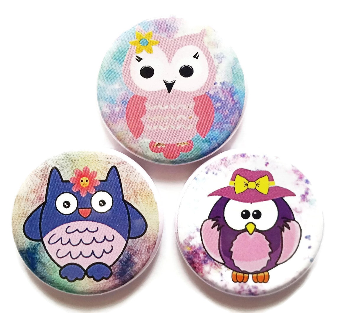 Fridge Cute Owls Kitchen Fun Humorous Etsy