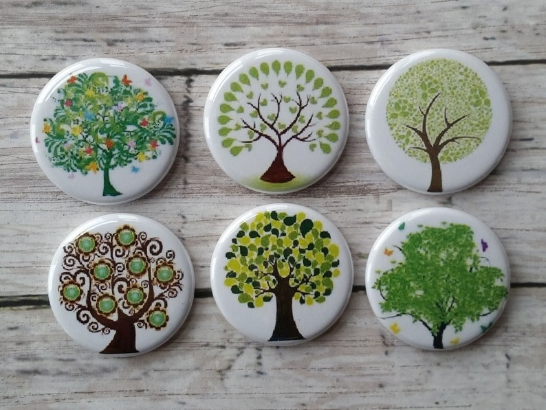 Tree Green Trees Fridge Nature Decor Etsy