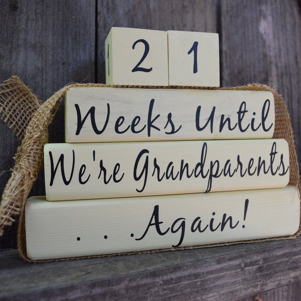 Countdown Blocks Etsy