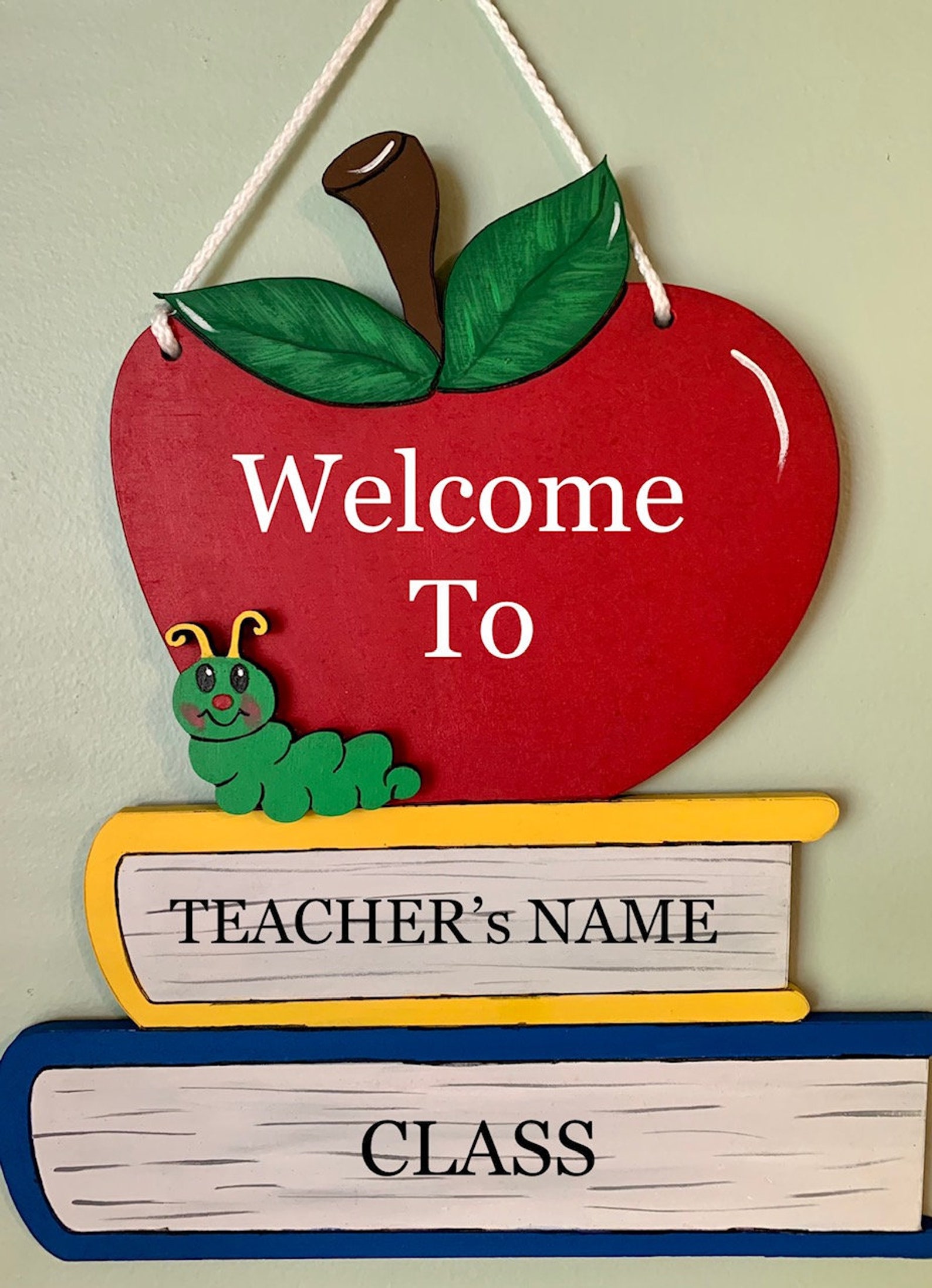 Teacher Door Hanger/ Teacher Sign/ Teacher Gift/ Etsy