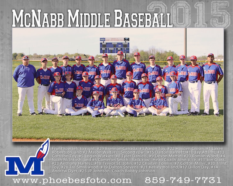 PSD sports team photo template for professional