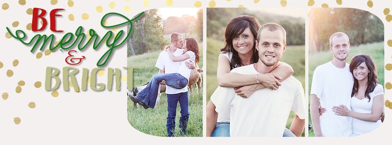 christmas holiday merry Y526 PSD facebook timeline cover for photographers professional modern simple minimal banner