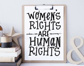 Lámina artística sobre los derechos de la mujer – A beneficio de Planned Parenthood (Descarga digital)