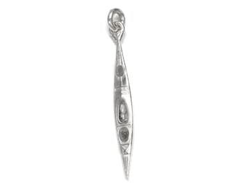Sterling Silver Sea Kayak Charm