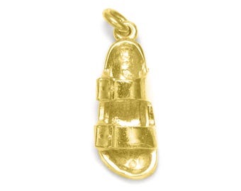 Charm sandale Birkenstock en or massif 10 carats