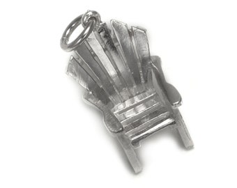 Sterling Silver Adirondack Chair Charm