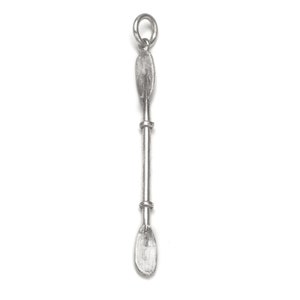 Kayak Paddle Charm, Sterling Silver Kayak Paddle Charm