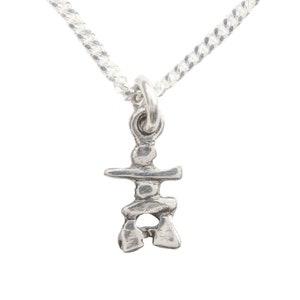 Miniature Inukshuk Pendant