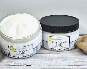 Men's Body Butter Silver Creek Falls Paraben Free Body Butter