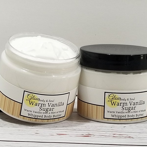 Warm Vanilla Sugar Body Butter Paraben Free Body Butter