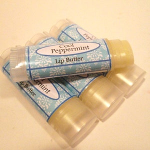 Cool Peppermint Lip Butter Unsweetened Lip Balm