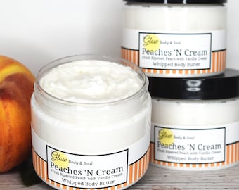 Peaches 'N Cream Body Butter Paraben Free Peaches and Cream Body Butter